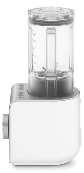 Блендер Smeg Collezione BLC02WHMEU, 1400W, 1.5 л, 22000 об/мин, 5 програми, 9 скорости, Трошене на лед, Неръждаема стомана, Бял/Инокс