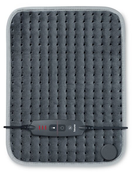 Електрическа възглавница Beurer HK SE, 100W, 44х33 см, 3 степени, Автоматично изключване, Сив