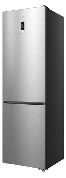 Хладилник с фризер TCL RP409BIE0EU, 409 л, Клас Е, No Frost, Eco режим, Реверсивни врати, Зимен режим, Multi Air Flow, Инокс