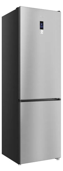 Хладилник с фризер TCL RP350BLE0, 350 л, Клас Е, No Frost, Eco режим, Реверсивни врати, Зимен режим, Multi Air Flow, Инокс