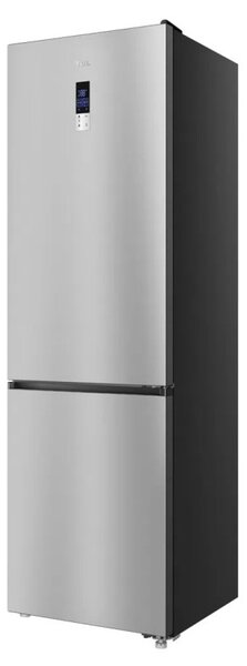 Хладилник с фризер TCL RP350BLE0, 350 л, Клас Е, No Frost, Eco режим, Реверсивни врати, Зимен режим, Multi Air Flow, Инокс