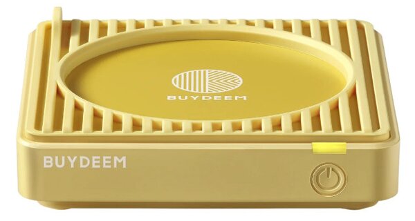 Нагревател за чаши BUYDEEM OA2001, 24W, 2 настройки, Автоматично спиране, Водоустойчив, Жълт