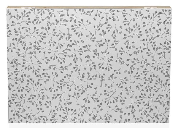 Декоративна кутия Versa Oxford Дървен MDF (4,5 x 33 x 45 cm)