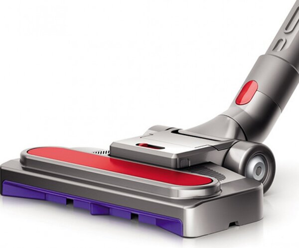 Прахосмукачка без торба Dyson Cinetic BigBall Absolute 2 447250-01, 700W, 150AW, 0.8 л, 35 циклона, Автоматично изправяне при преобръщане, 5 приставки, Никел/син