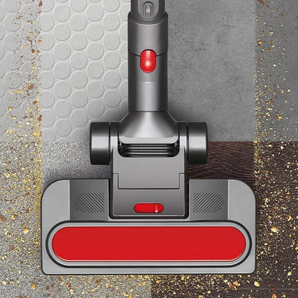 Прахосмукачка без торба Dyson Cinetic BigBall Absolute 2 447250-01, 700W, 150AW, 0.8 л, 35 циклона, Автоматично изправяне при преобръщане, 5 приставки, Никел/син