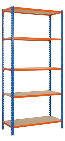 Лавица Simon Rack Maderclick 5/400 750 kg Метал 5 Рафтове ПДЧ (180 x 90 x 40 cm)