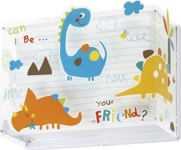 Dalber D-73458 - Детски аплик DINOS 1xE27/60W/230V