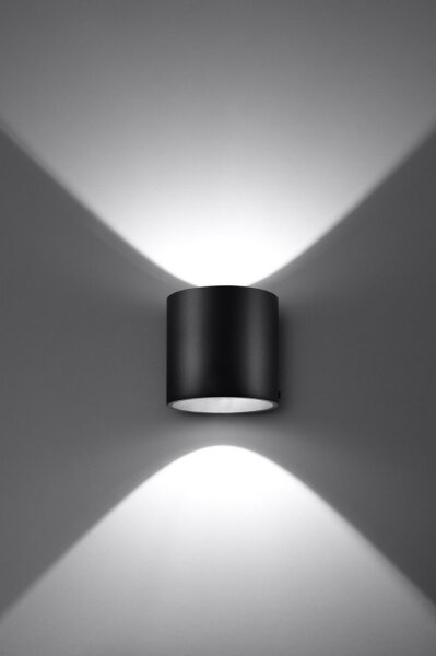Sollux SL.0048 - Аплик ORBIS 1 1xG9/40W/230V черен