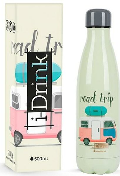 Термо Бутилката iTotal Road Trip Неръждаема стомана (500 ml)