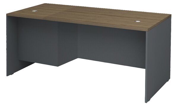 Офис бюро Venturo TopMebel от меламин в антрацит - орех 180x80x75cm