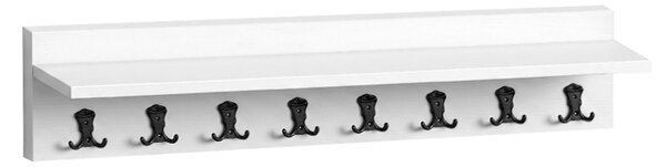 Plane melamine coffee table in white marble effect color 90x55x41см