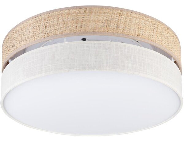 LED таванно осветително тяло SIRJA BOHO LED/36W/230V пр. 45 см бежово/кремаво