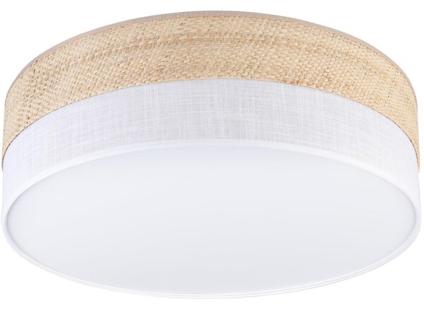 LED таванно осветително тяло SIRJA BOHO LED/36W/230V, диаметър 45 см, бежова/бяла