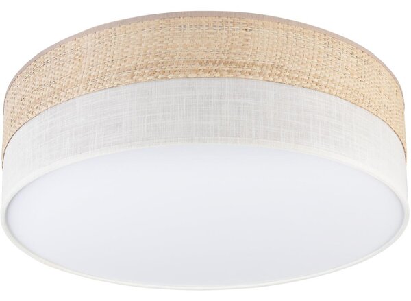 LED таванно осветително тяло SIRJA BOHO LED/36W/230V диам. 45 см бежово/кремаво