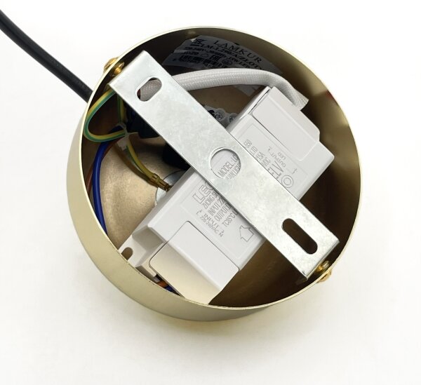 LED полилей на кабел BONNIE LED/15W/230V 3000K златен