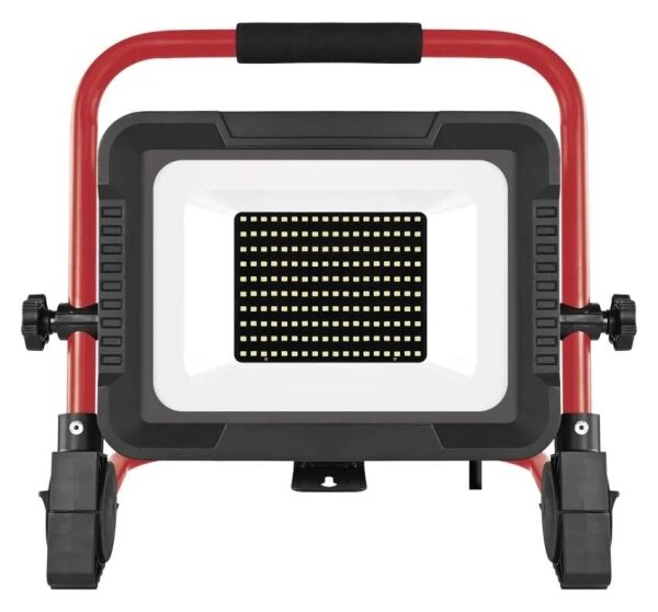 LED прожектор със стойка ELION LED/100W/230V 4000K IP65 червен/черен