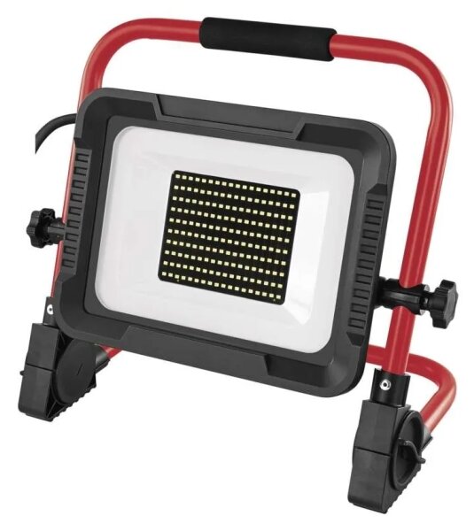 LED прожектор със стойка ELION LED/100W/230V 4000K IP65 червен/черен