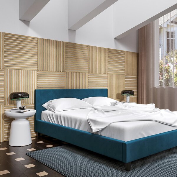 Акустичен декоративен стенен панел atmosphera Colva, MDF, 60x60 cm - Бежов