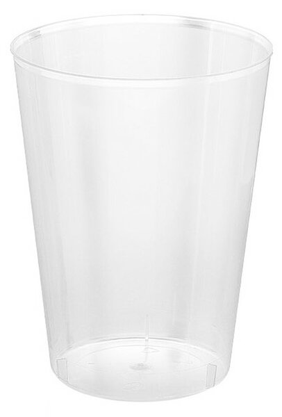 Set of reusable cups Algon Прозрачен Ябълково Вино 500 ml (10 броя)