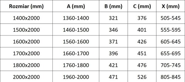 Mexen Velar Дуо плъзгащи се врати за душ 170 см, прозрачни, черни - 871-170-000-02-70