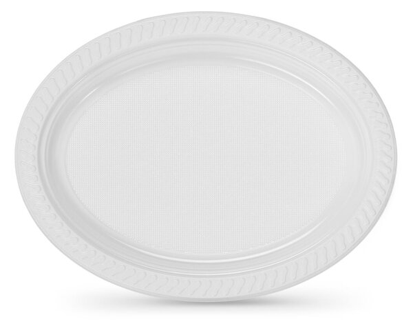 Reusable plate set Algon Бял 27 x 21 cm Пластмаса 6 броя