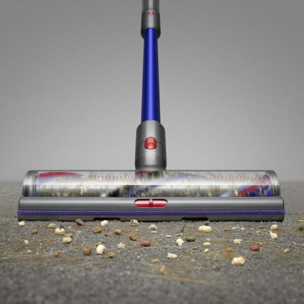 Вертикална прахосмукачка Dyson Gen5detect Absolute 446989-01, 280AW, 135000 об/мин, 0.75l, 70 мин, 3 режима, Никел/лилав