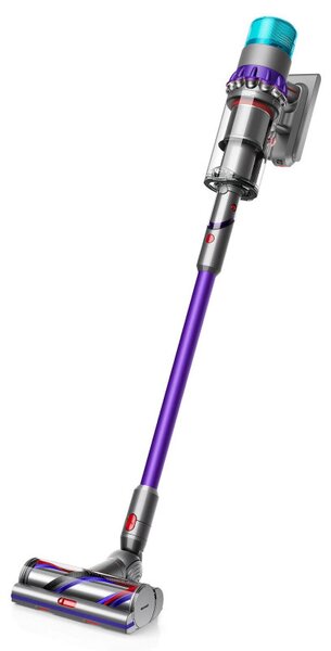 Вертикална прахосмукачка Dyson Gen5detect Absolute 446989-01, 280AW, 135000 об/мин, 0.75l, 70 мин, 3 режима, Никел/лилав