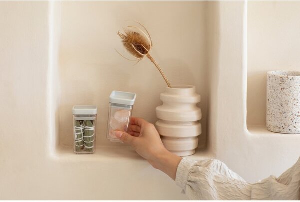 Комплект 2 бр. бурканчета за подправки Brabantia Tasty+ Stackable 1008884, 150 мл, Без BPA, Иновативни капачета, Прозрачен/сив