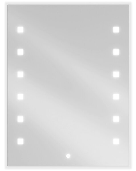 Mexen Ner осветено огледало за баня 60 x 80 см, LED 6000K, анти-конденз - 9809-060-080-611-00