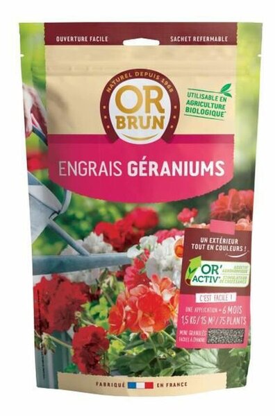 Растителен тор OR BRUN Geranium 1,5 Kg