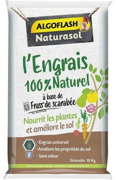 Растителен тор Algoflash Naturasol 10 kg