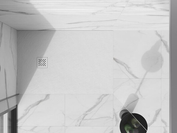 Mexen Stone+ покритие за душ кабина, бяло - 44910020