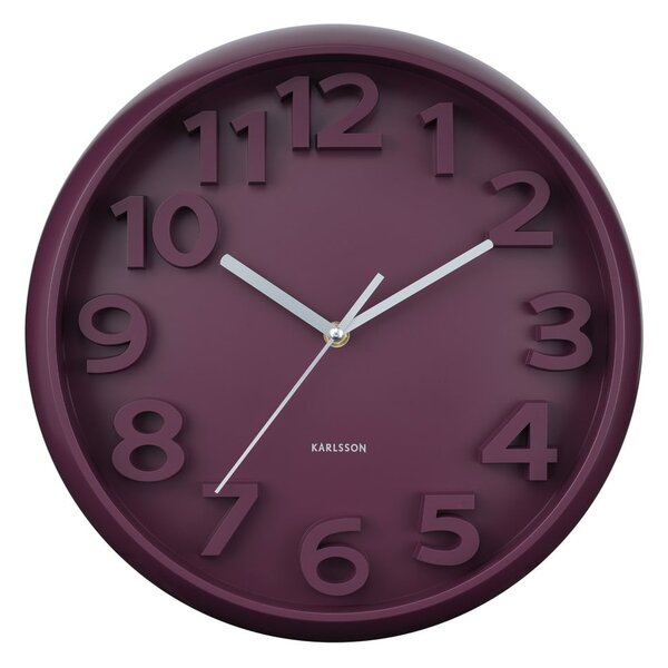 Стенен часовник ø 33,5 cm Elevated Classic Numbers – Karlsson