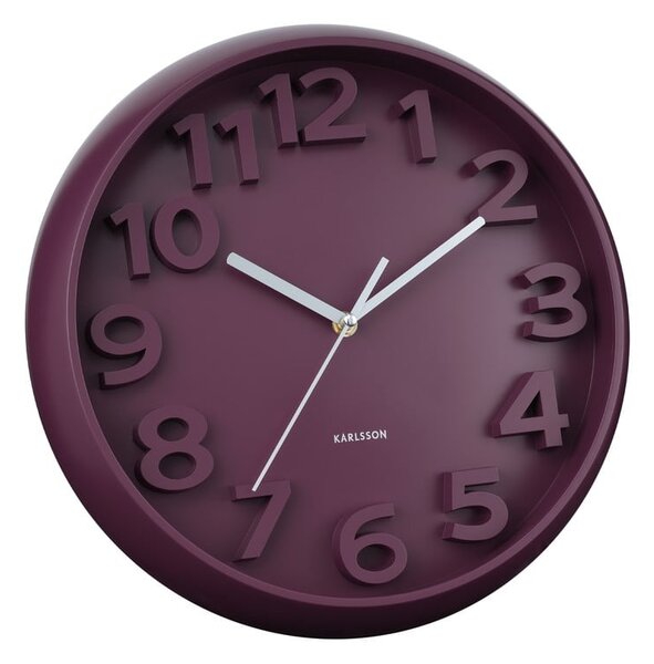 Стенен часовник ø 33,5 cm Elevated Classic Numbers – Karlsson