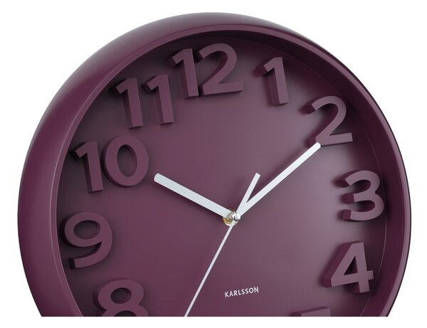 Стенен часовник ø 33,5 cm Elevated Classic Numbers – Karlsson