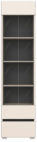 Витрина London REG1W1S - 50 x 37.5 x 200 cm, кашмир / антрацит