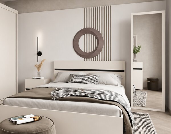 Огледало London LUS55 - 55 x 190 cm, кашмир / антрацит