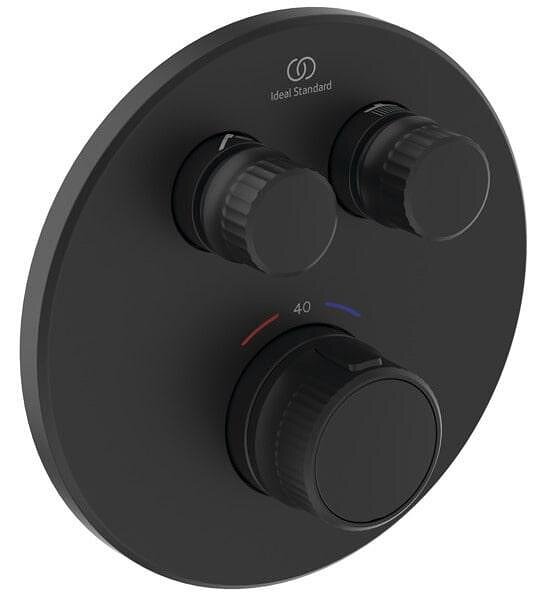 Ceratherm Navigo вграден термостатен смесител за душ, бутонен тип, кръгли форми
