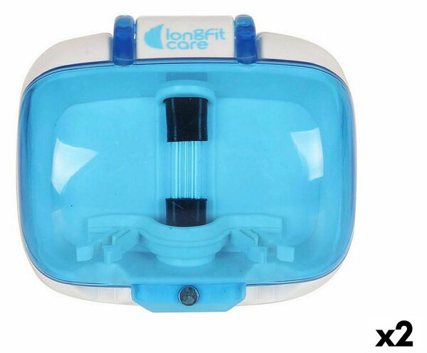 UV стерилизатор LongFit Care Четка за Зъби 15 x 23 x 6 cm (2 броя)