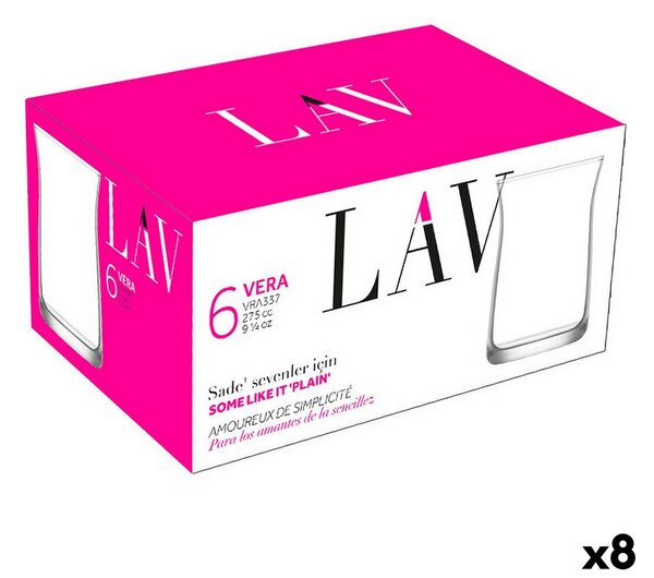 Комплект Съдове LAV Vera 275 ml 6 Части (8 броя)