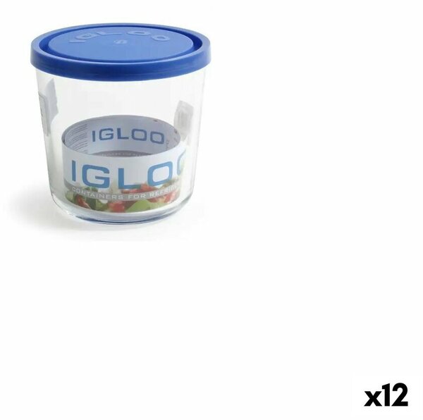 Буркан Borgonovo Igloo Син 800 ml (12 броя)