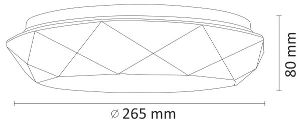 LED За баня Лампа за таван SELINA LED/12W/230V IP44