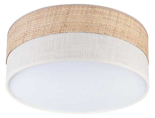 LED таванно осветително тяло SIRJA BOHO LED/20W/230V Ø 35 см бежово/кремаво