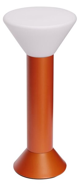 Оранжева затъмняваща се настолна лампа (височина 30 cm) Flash – Hübsch