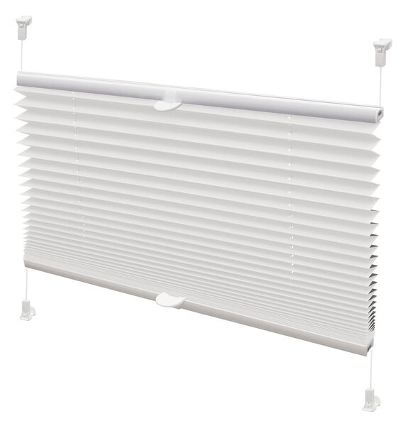 Бяла ролетна щора 42,5x150 cm Plisé Verona Termo – Gardinia