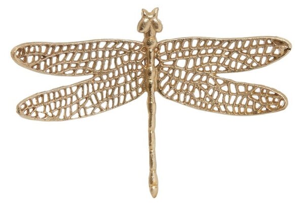 Метална декорация за стена 36x24 cm Dragonfly – Light & Living