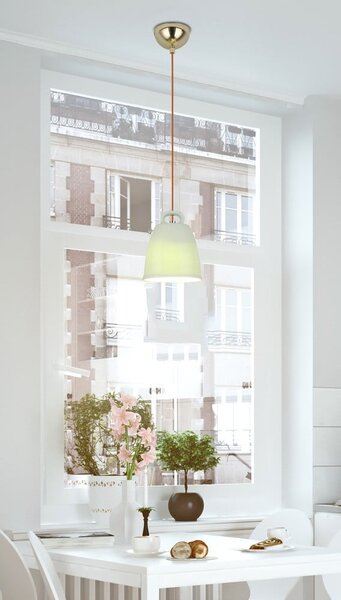 Зелен детски полилей с керамичен абажур Sewilla – Candellux Lighting