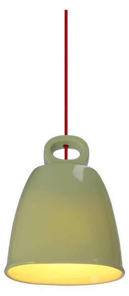 Зелен детски полилей с керамичен абажур Sewilla – Candellux Lighting