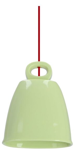 Зелен детски полилей с керамичен абажур Sewilla – Candellux Lighting