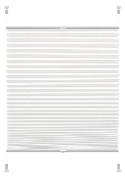 Бяла ролетна щора 42,5x150 cm Plisé Verona Termo – Gardinia